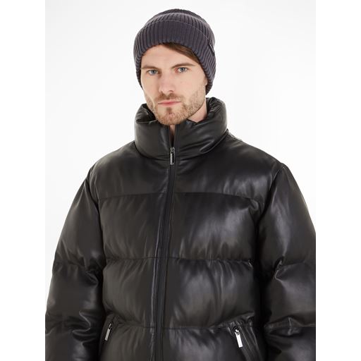 Calvin Klein Classic Rib Beanie, Magnet, One size