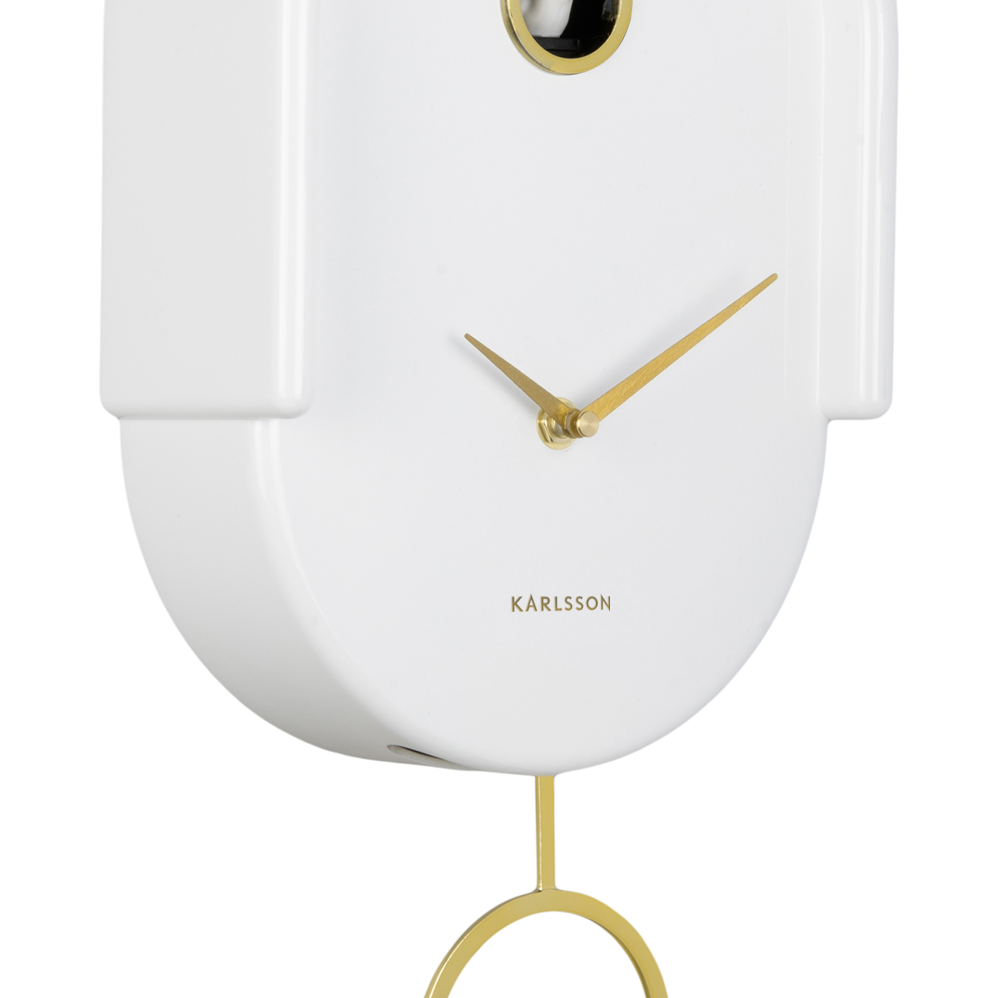Wandklok Tweet Wit