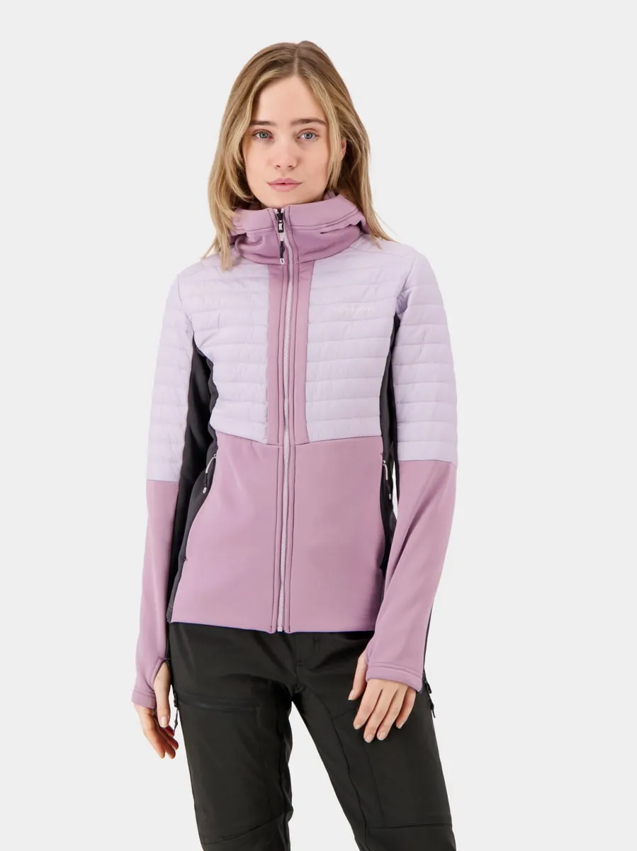 Didriksons Women's Annema Full Zip 6 Purple Rain