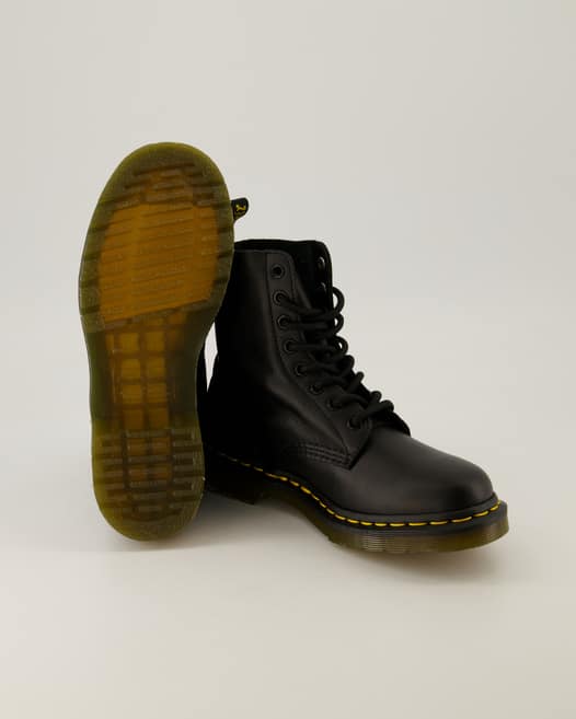 Dr. Martens 1460 Pascal Virginia Bikerboots in Schwarz