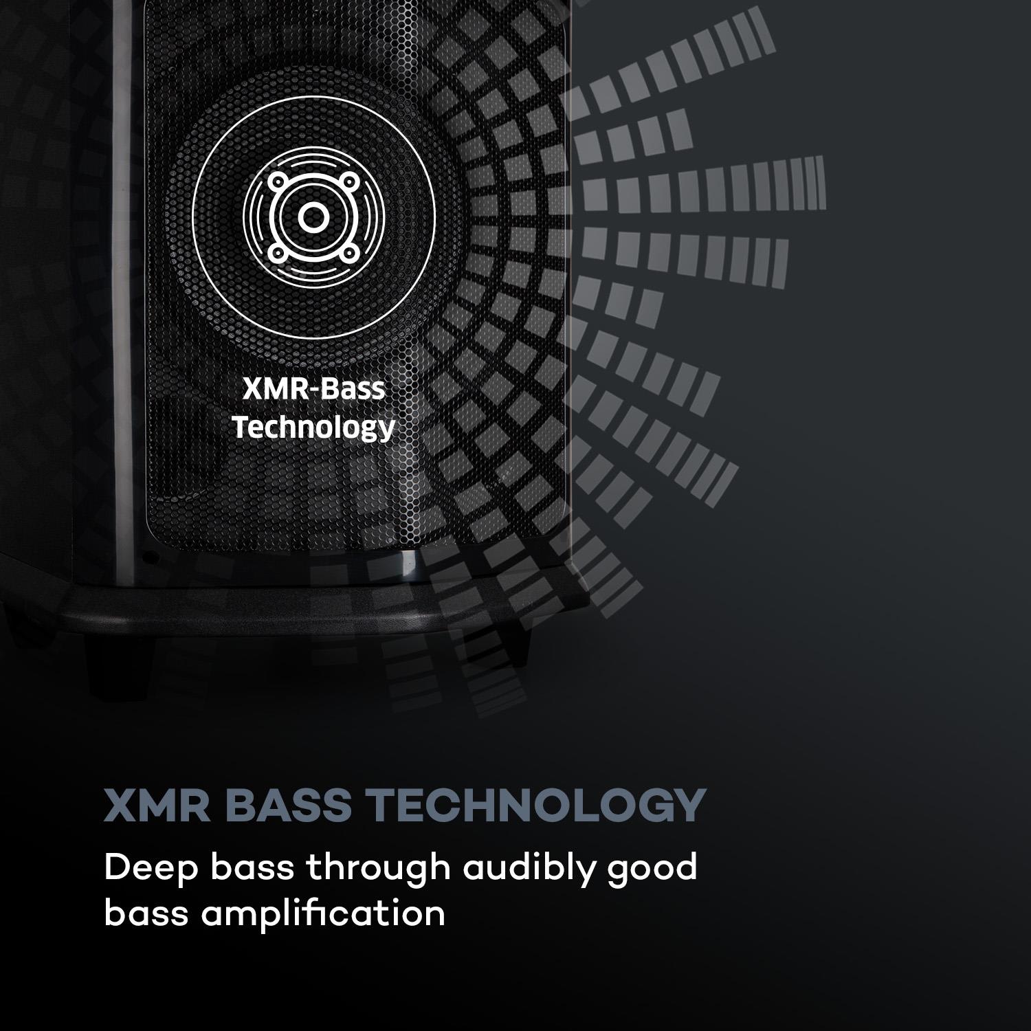 Clubmaster 8000 Party-Audiosystem, 120 W max., 2 x 10