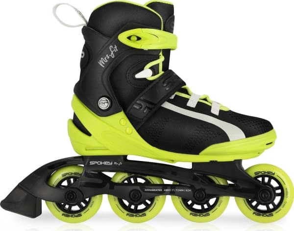 Spokey dameskøyter, lime, Spokey MrsFIT