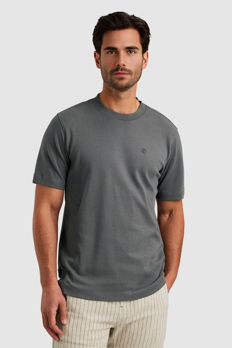 Cast Iron grijze heren t-shirt