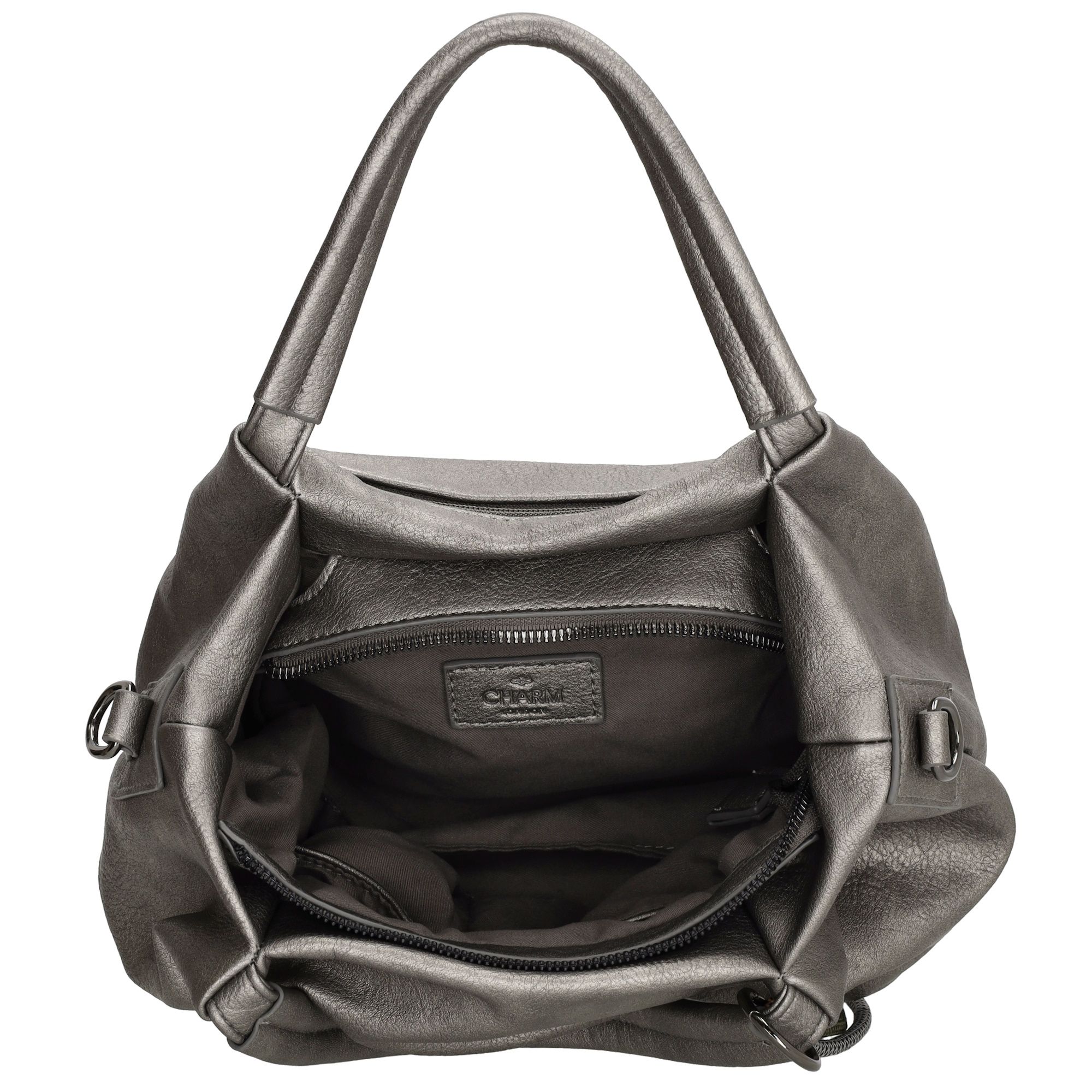 Charm London Tottenham Handtas Pewter
