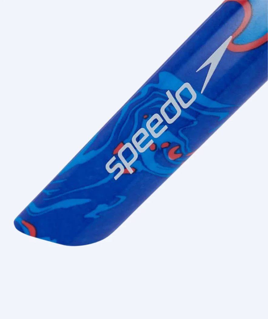 Speedo centersnorkel - Blå/orange