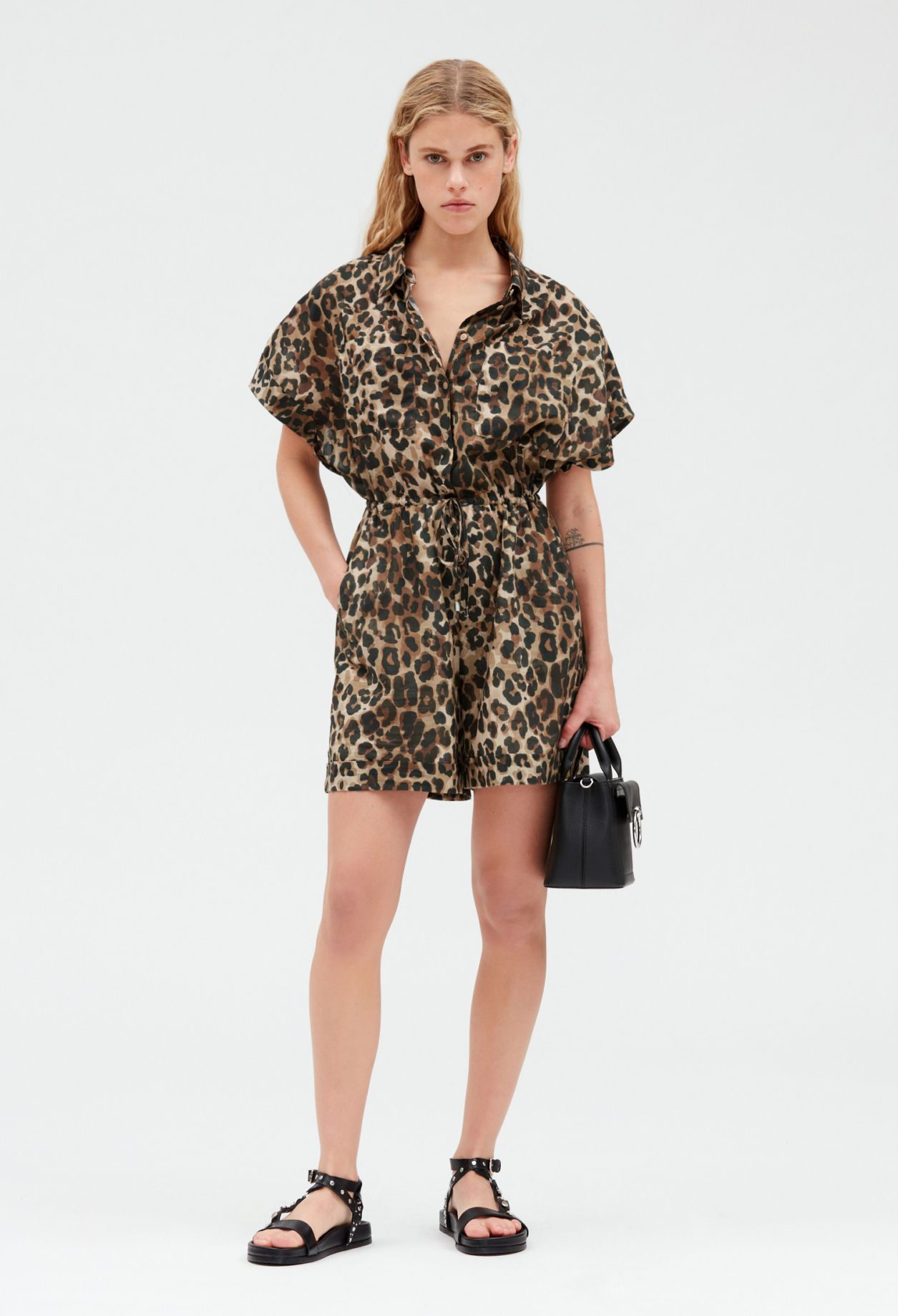 Combishort leopard