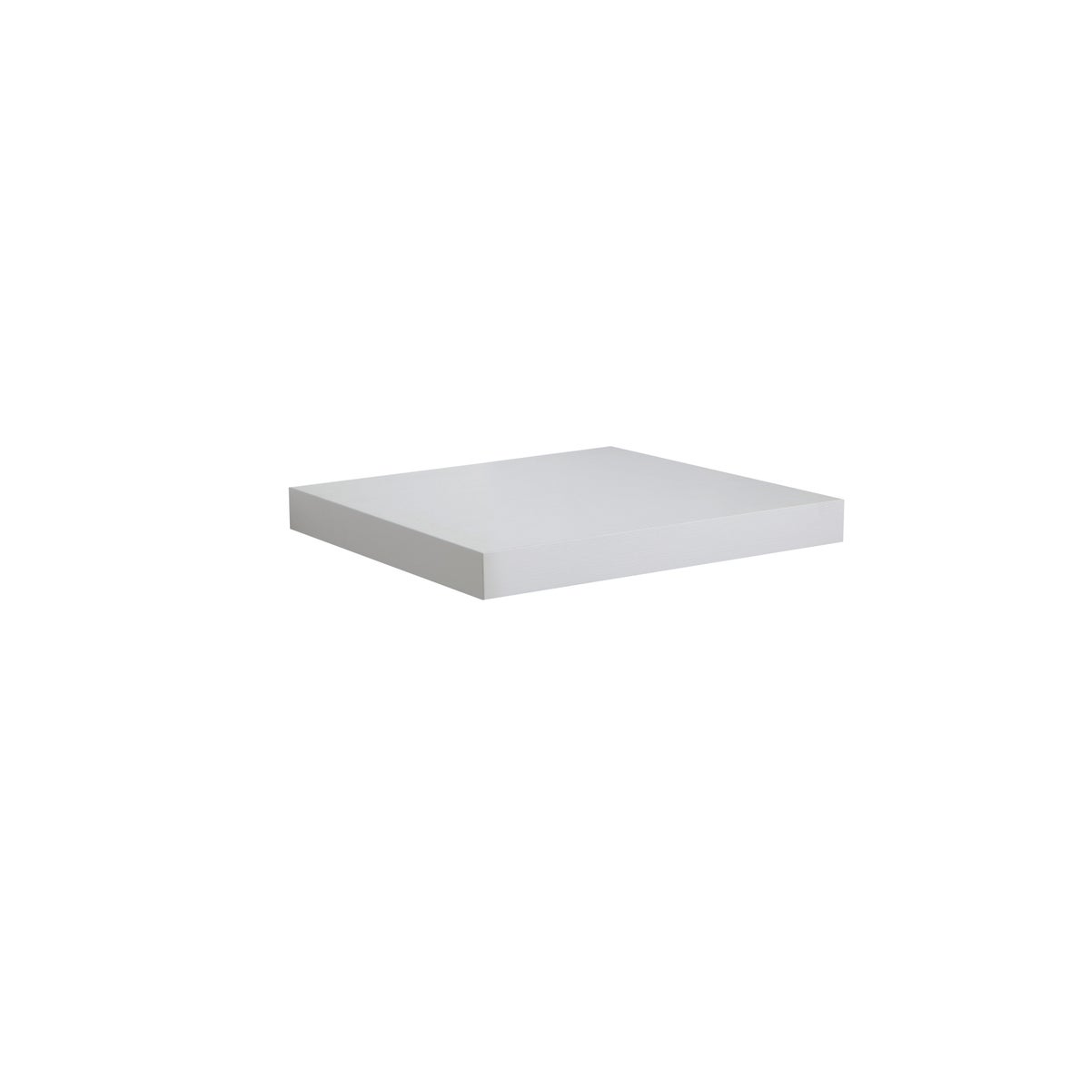Kaptafelplank in geborsteld wit, 60 cm | Valentina