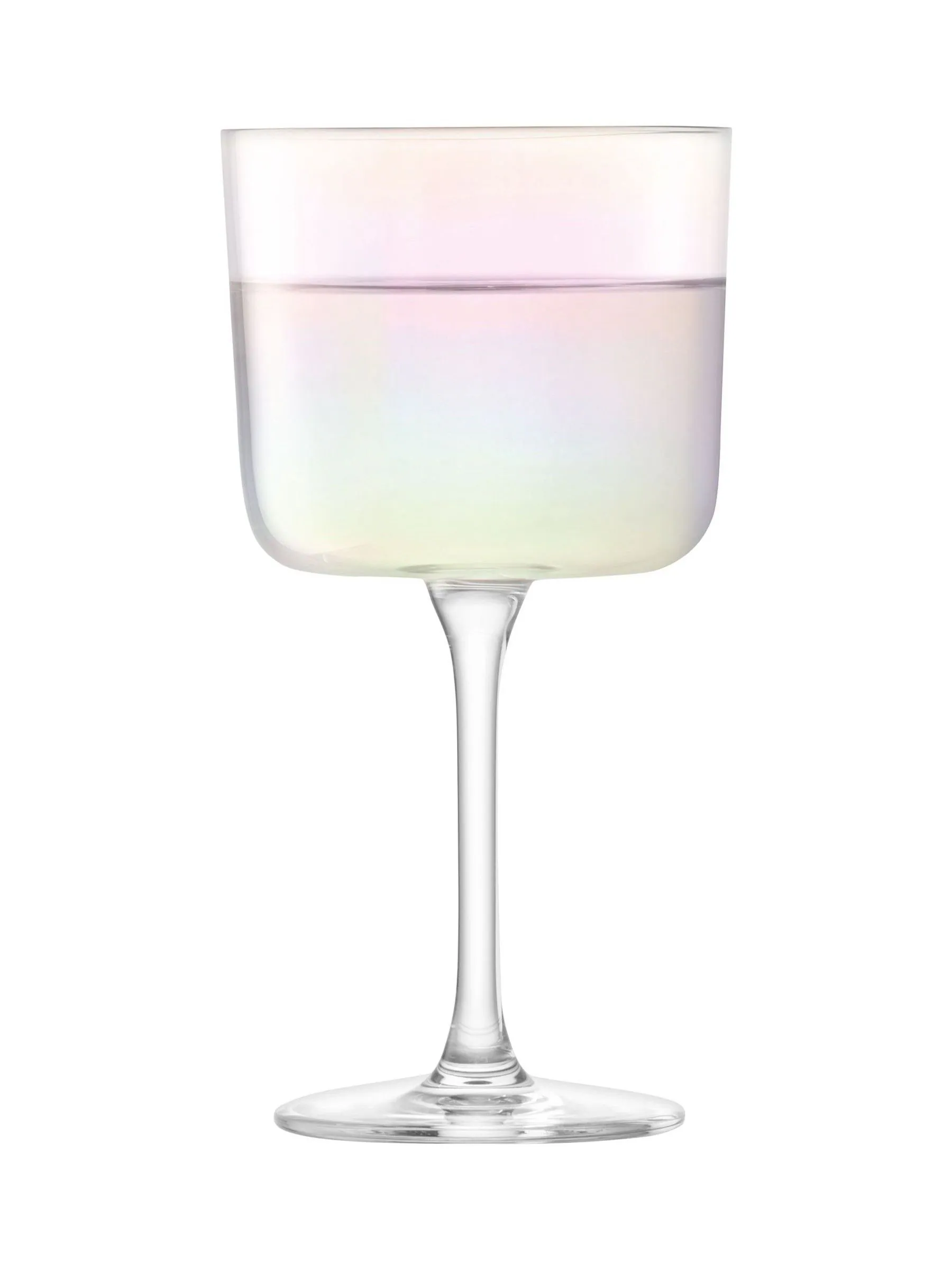 LSA International Set of 2 Iridescence Wine Glasses 250ml