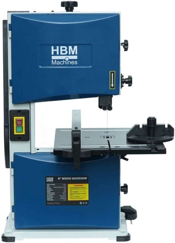 HBM - Houtbandzaagmachine - 300W - 85 mm Zaaghoogte - Precisiegeleiding
