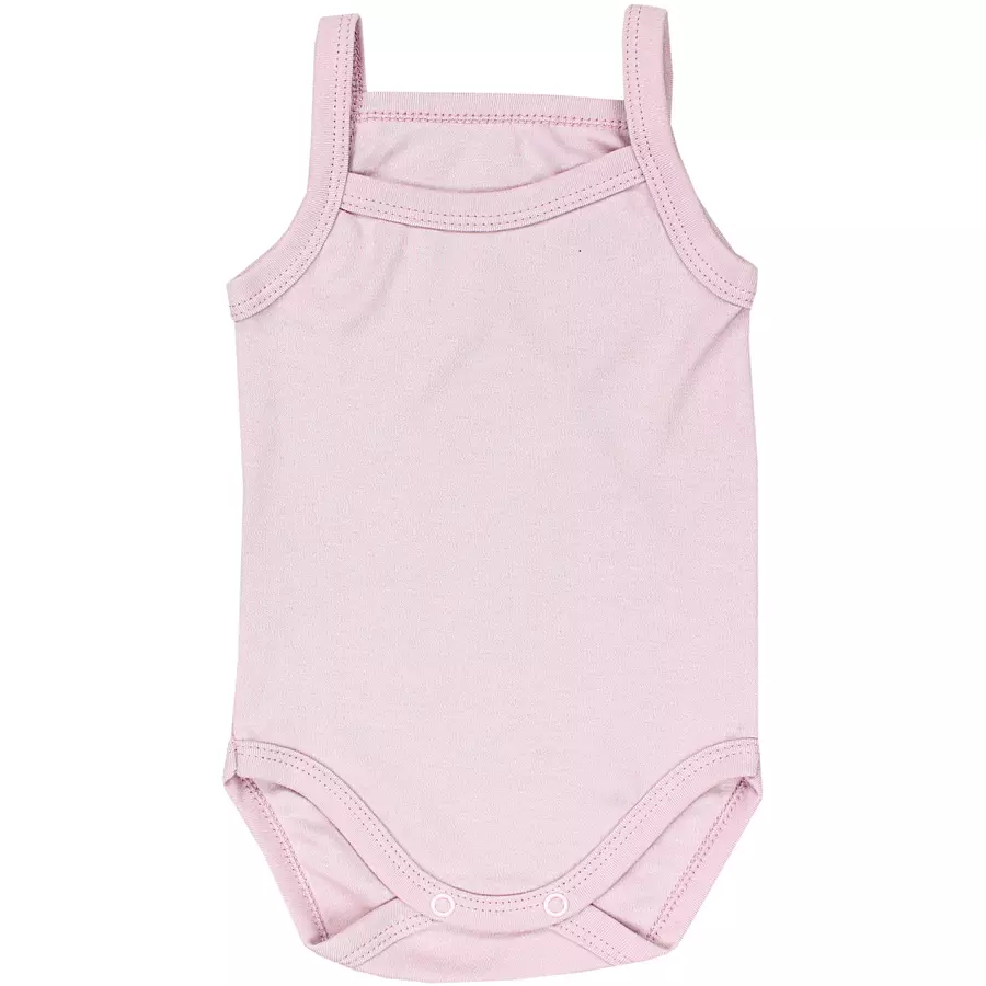 TupTam Mädchen Babybody mit Spagettiträger Sommer 5er Pack ecru