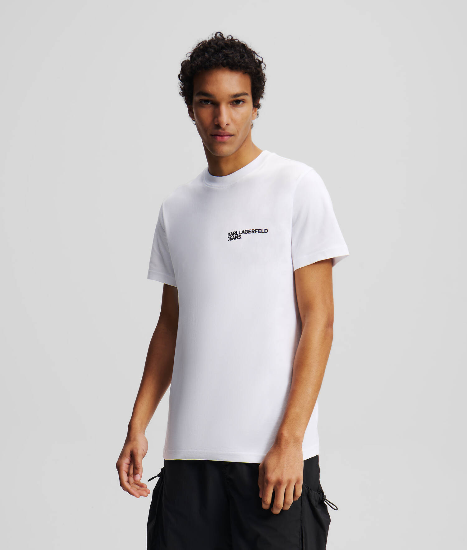 T-SHIRT AJUSTÉ - Blanc