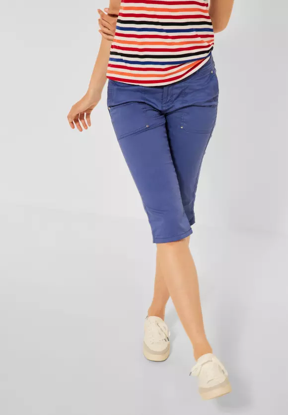 Casual Fit Bermuda - lake blue