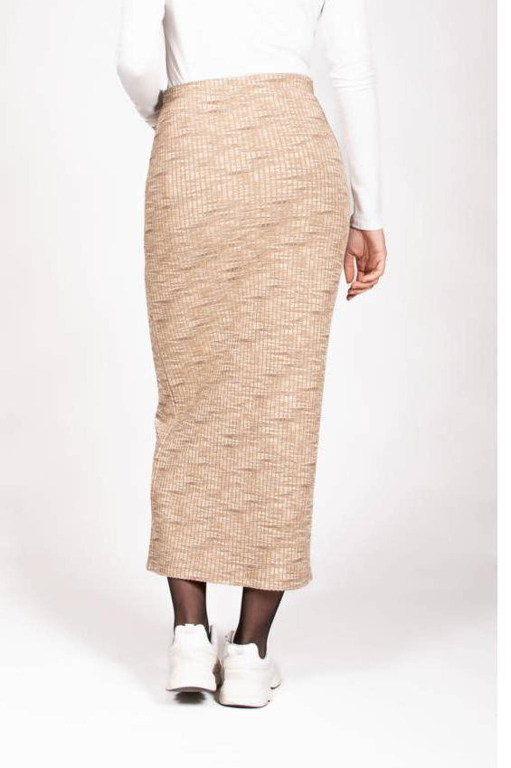 LOVE2WAIT maxi zwangerschapsrok zand