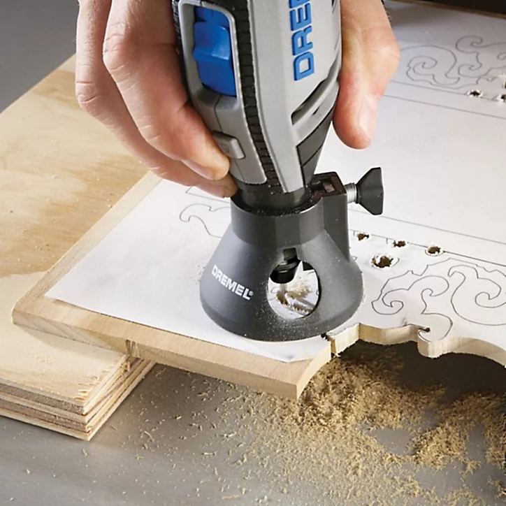 Kit spécial plâtre, bois et PVC Dremel