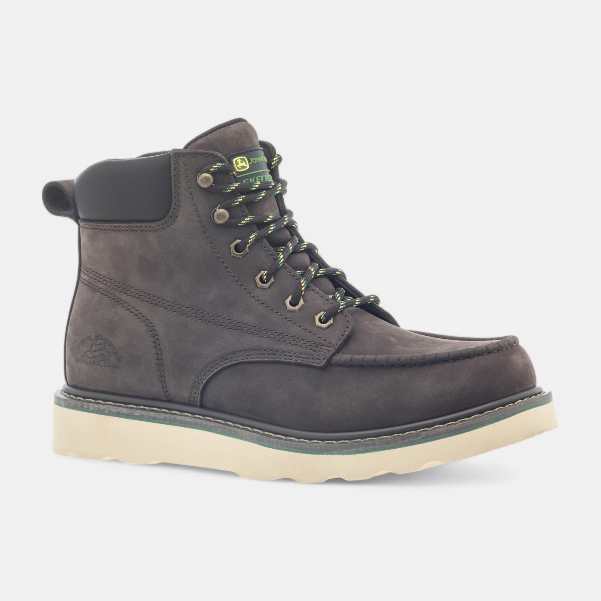 Boots Homme en cuir marron