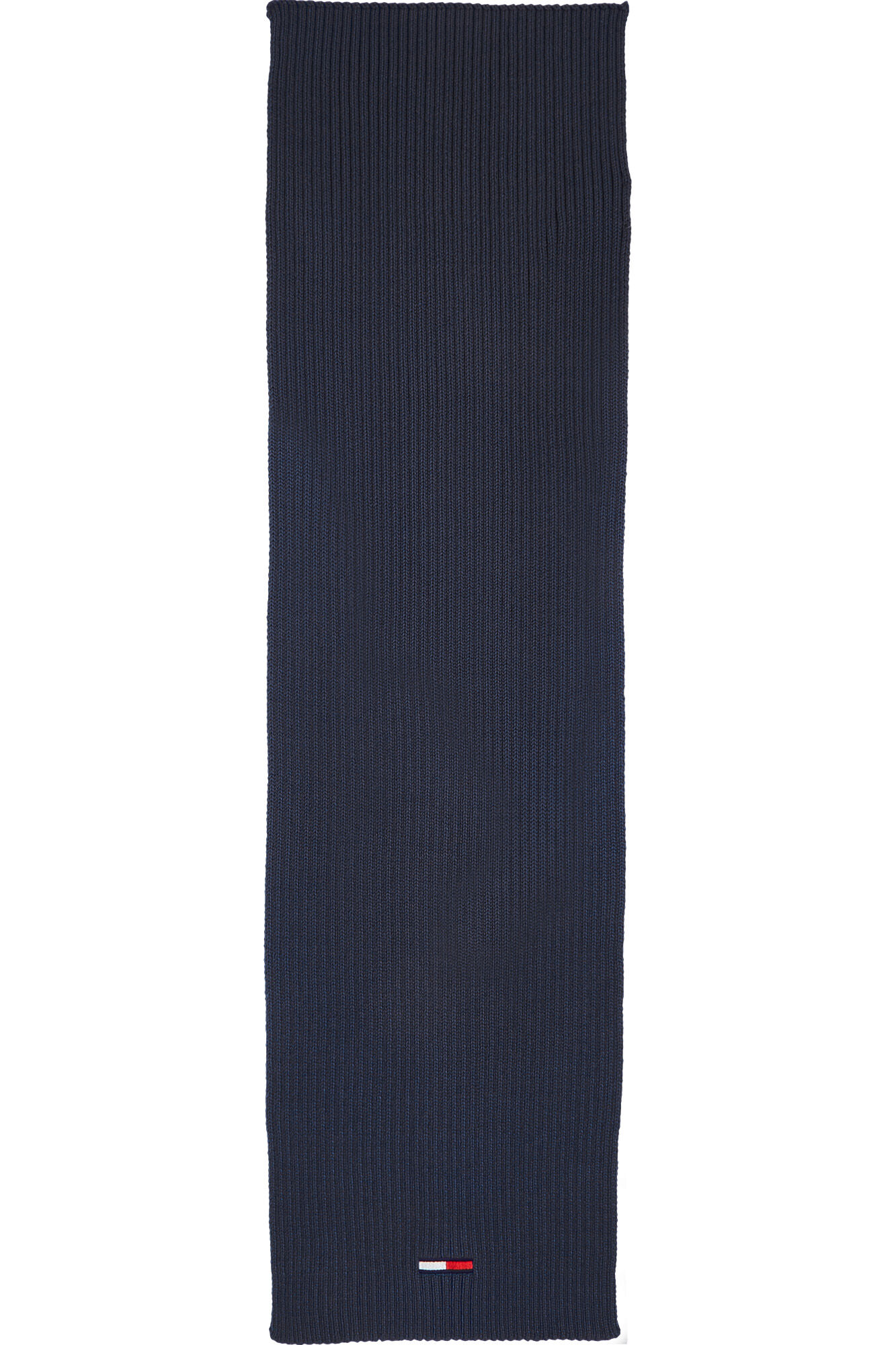 Cachecol masculino Tommy Jeans com bandeira bordada.