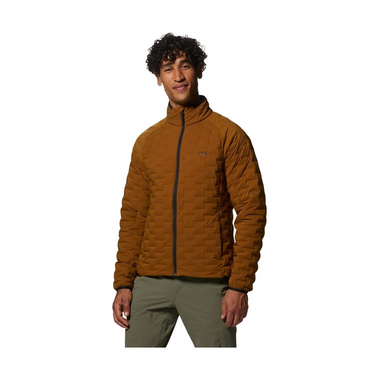 Mountain Hardwear Stretchdown Light Jacket Men Golden Brown