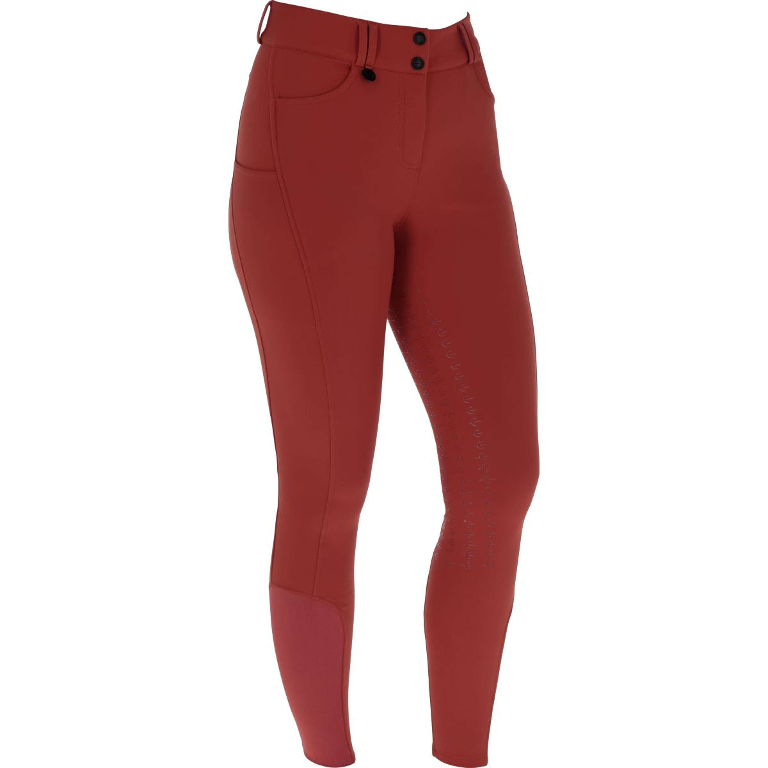 Covalliero Rijbroek AW25 Full Grip Rust