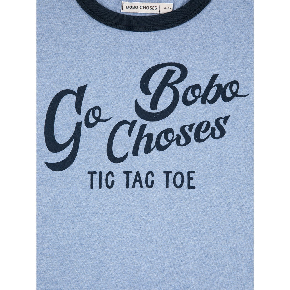 Køb Bobo Choses Light Blue Go Bobo T-Shirt