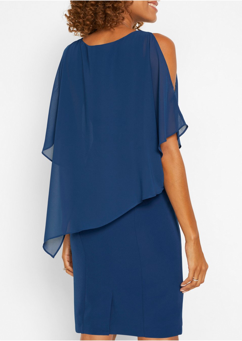 Robe fourreau Premium avec pierres brillantes