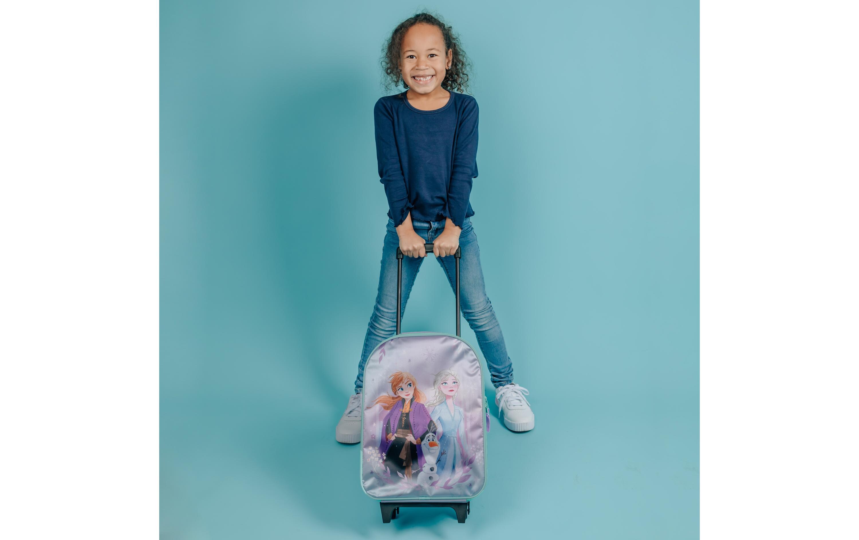 Kinder-Reisekoffer Frozen Disney 13 lKinder Trolley mit 2 Rollen