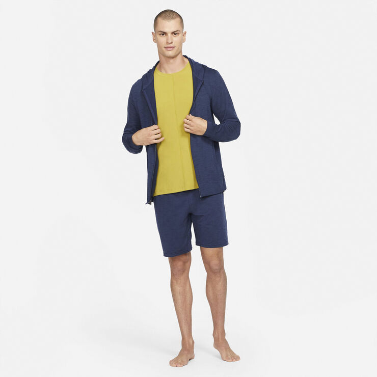 Nike Dri Fit Yoga Haettetroje Blå