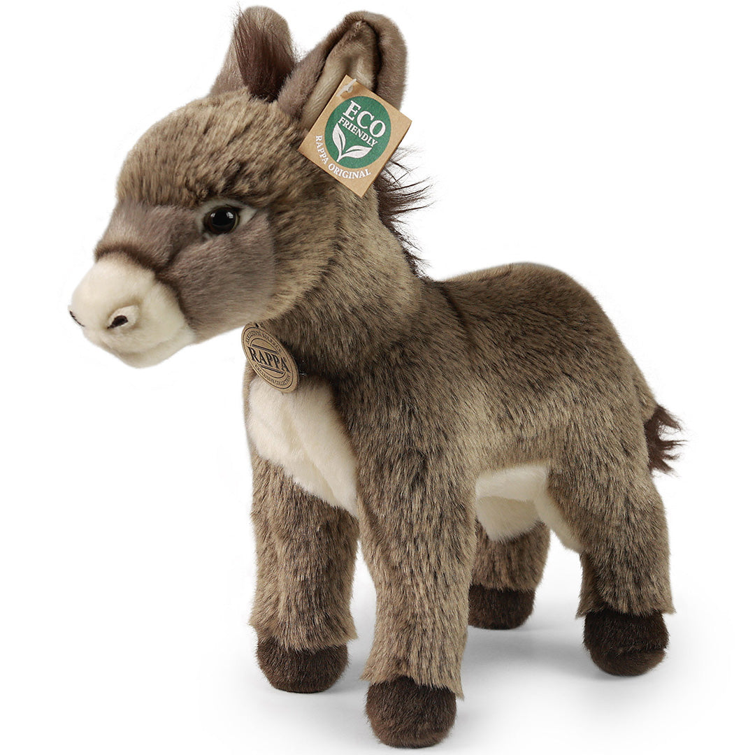 rappa knuffelezel - 28 cm