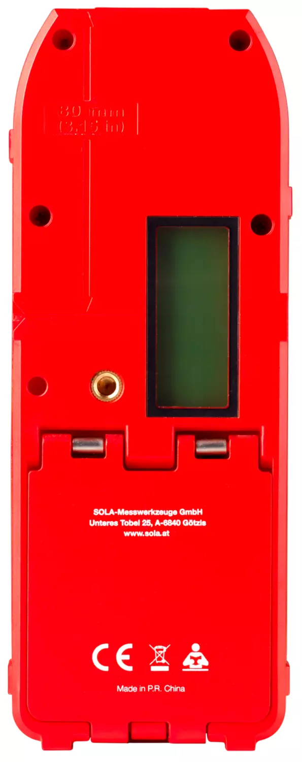 Sola EVO 360 PROFESSIONAL Rotatie laser set In Koffer - Rood - 300m   REC RRD2 Ontvanger