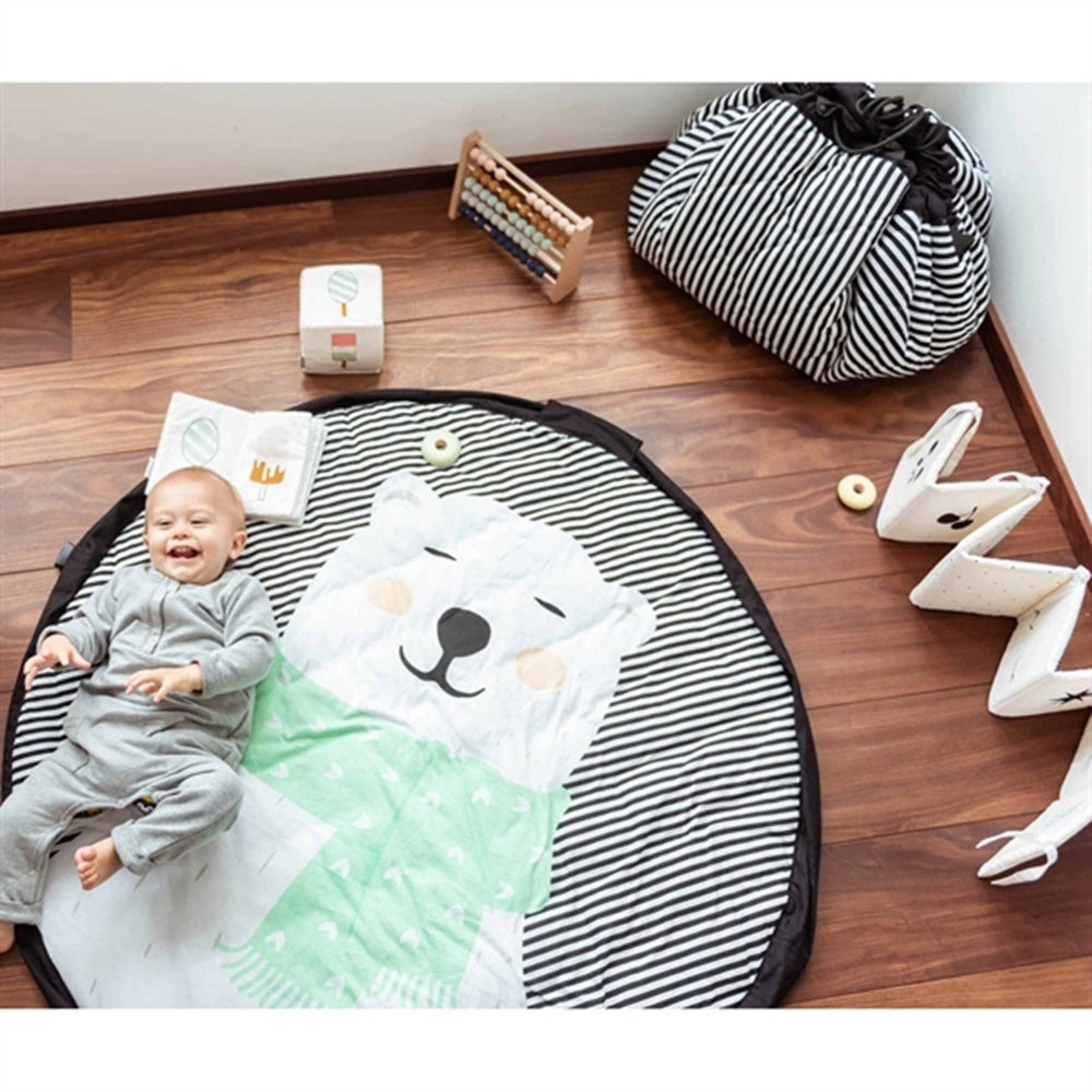 3-i-1 Legetæppe Soft Polar bear - Play&Go