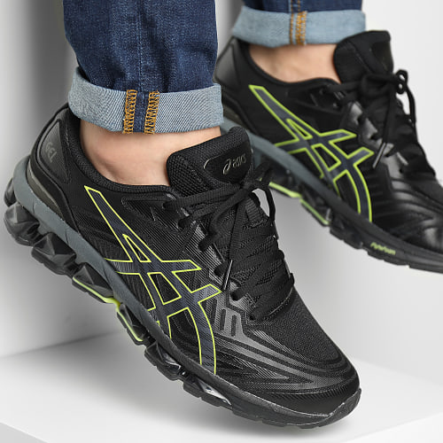Baskets Gel Quantum 360 VII 1201A867 Black Neon Lime