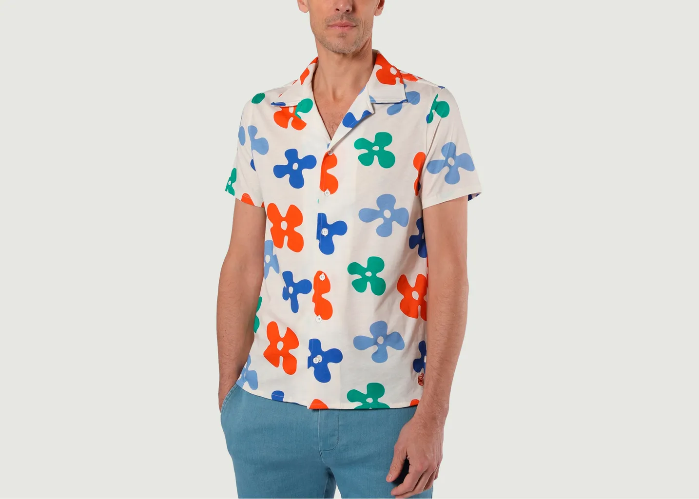 Chemise Luigi Myosotis Les Garçons Faciles