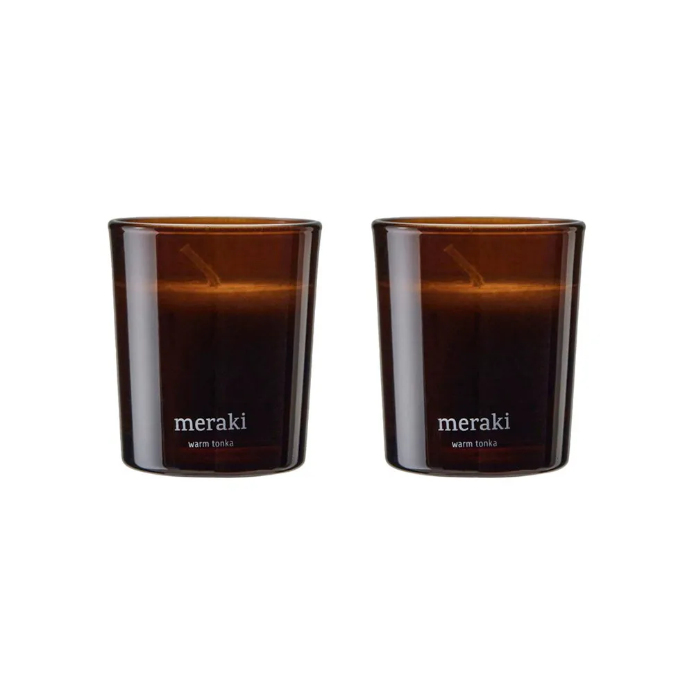 Meraki Duftlys Warm Tonka - 60 g.