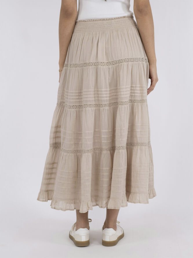 Neo Noir Felicia S Voile Skirt Sand