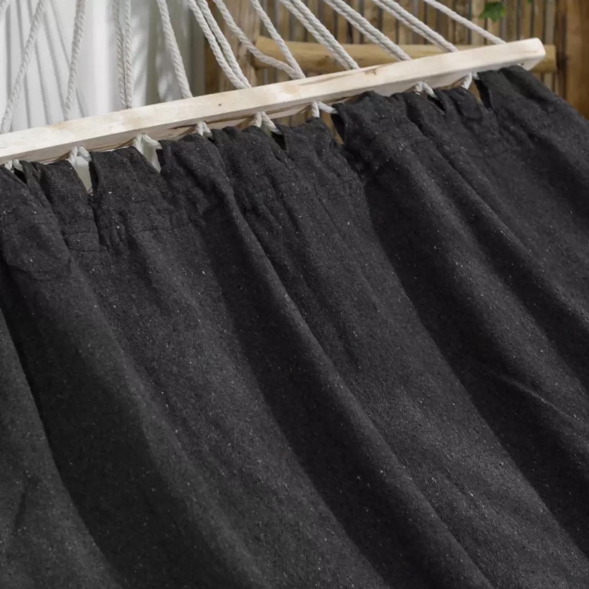 Toile de hamac Nature douce Gris foncé