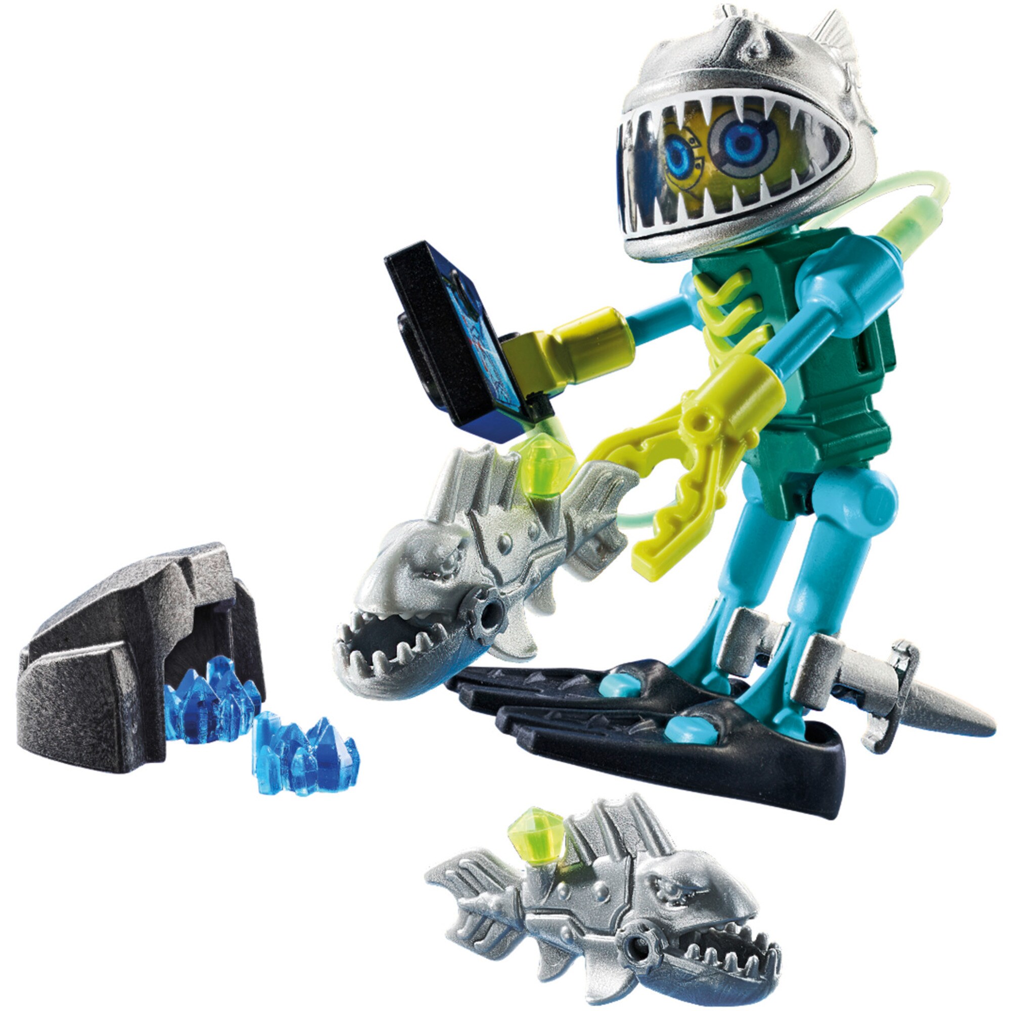 PLAYMOBIL Konstruktionsspielzeug specialPLUS Robotertaucher