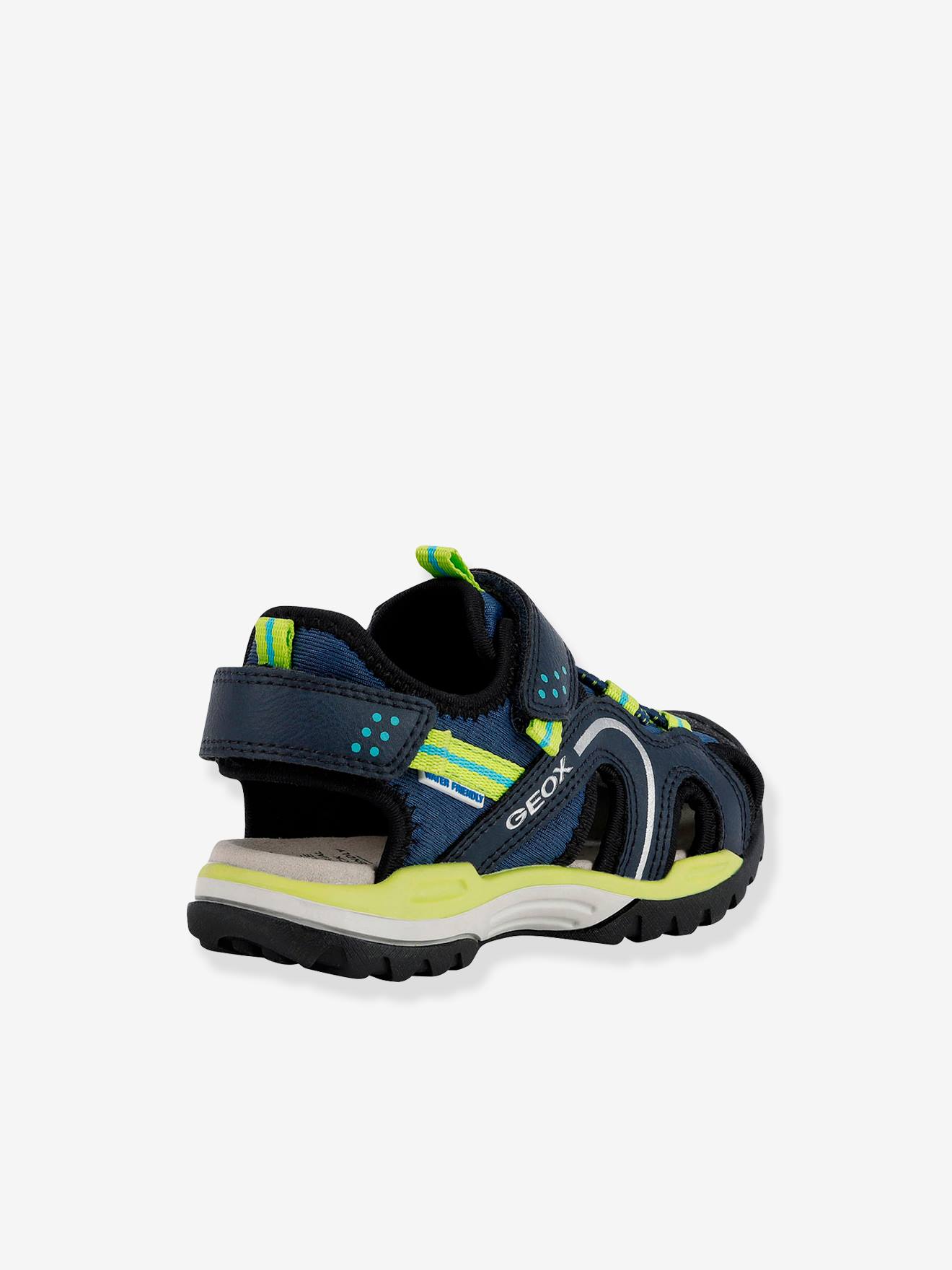 Sandálias J. Borealis BB GEOX®, azul escuro liso