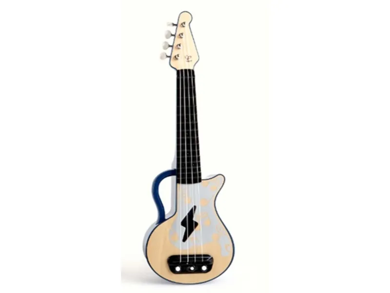 Hape Teach Yourself Electric Ukulele, Blue