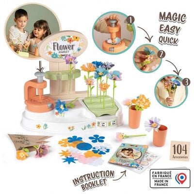 Smoby Blomstermarked Hobbysett