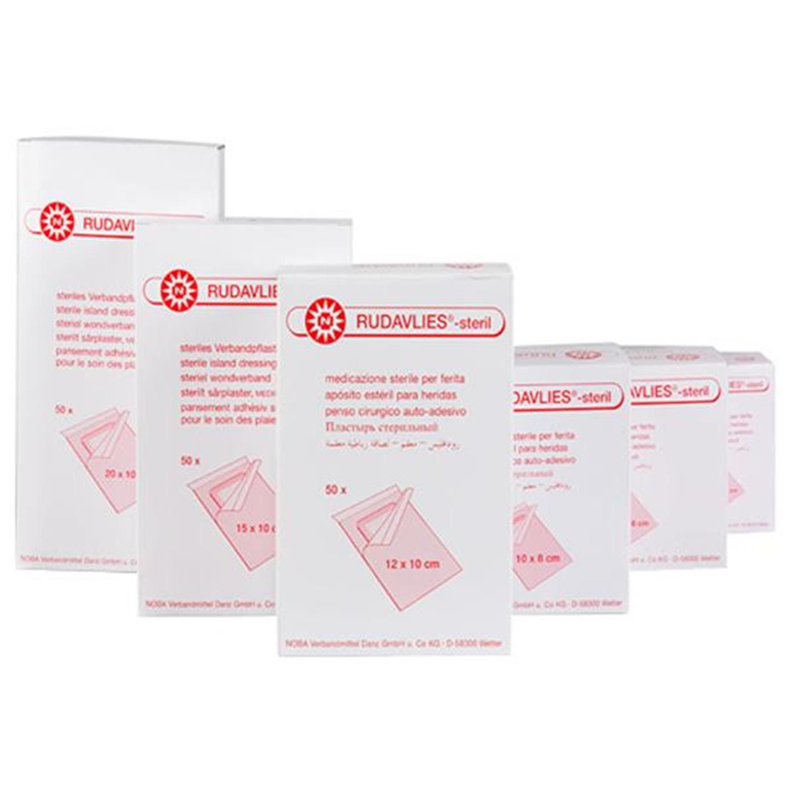 NOBA Rudavlies sterile Wundpflaster 35 cm x 10 cm