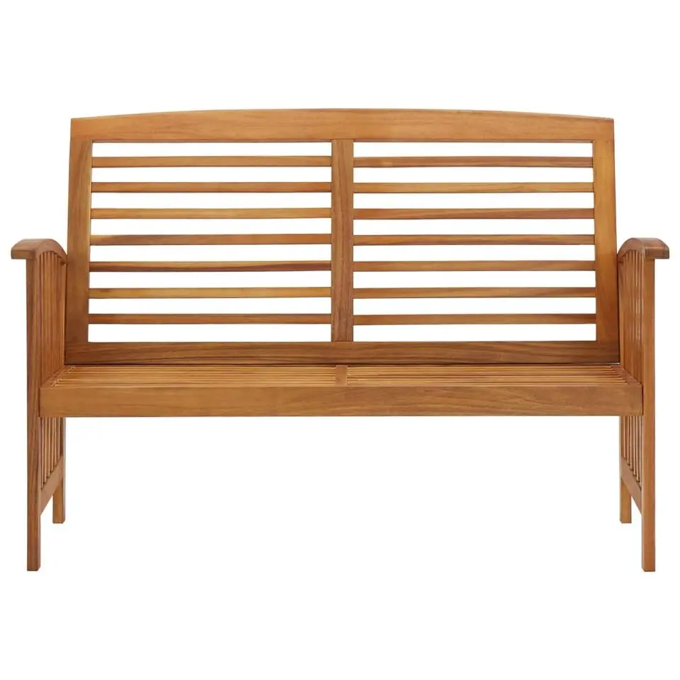 vidaXL - Tuinbank - Bruin - Acaciahout - 119 cm