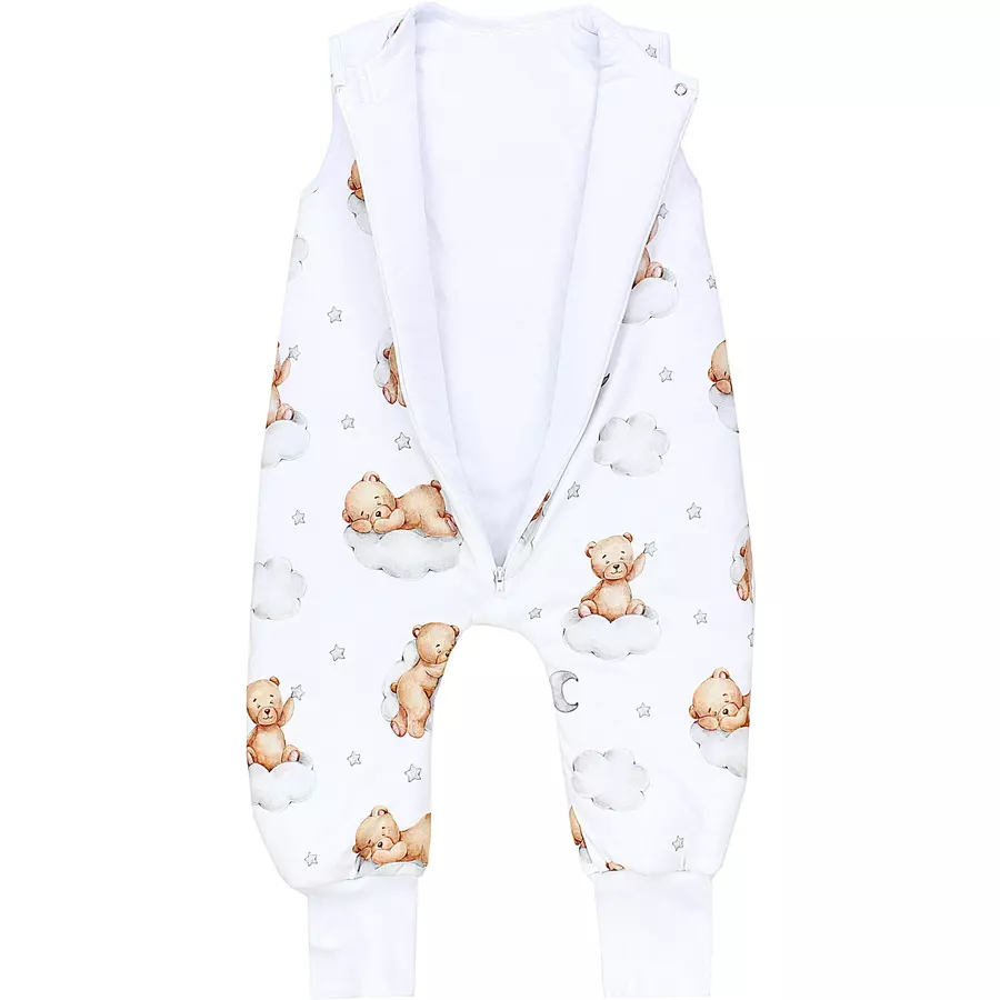 TupTam Baby  Winter Schlafsack mit Beinen 2,5 Tog braun Modell 1