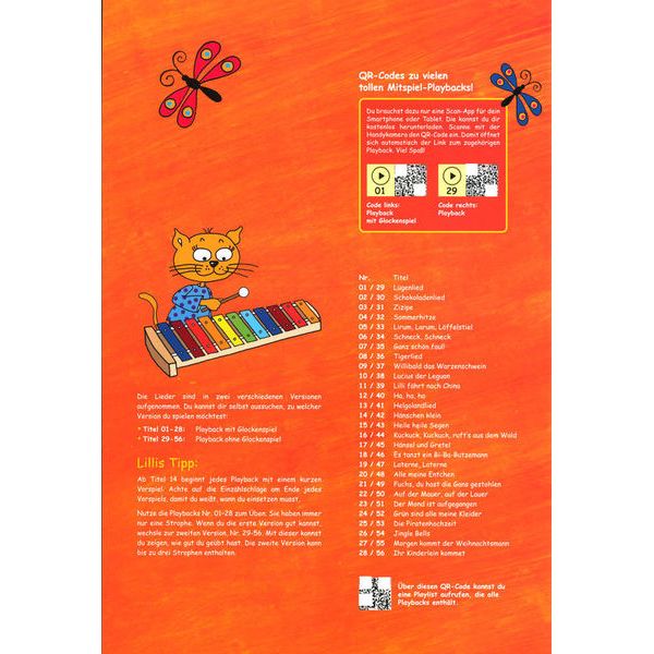 Hage Musikverlag Lillis Glockenspiel-Schule