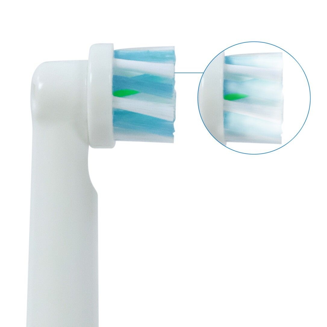 SCANPART Ersatzzahnbürste alternativ für Oral-B Cross Aktion 6 Stück