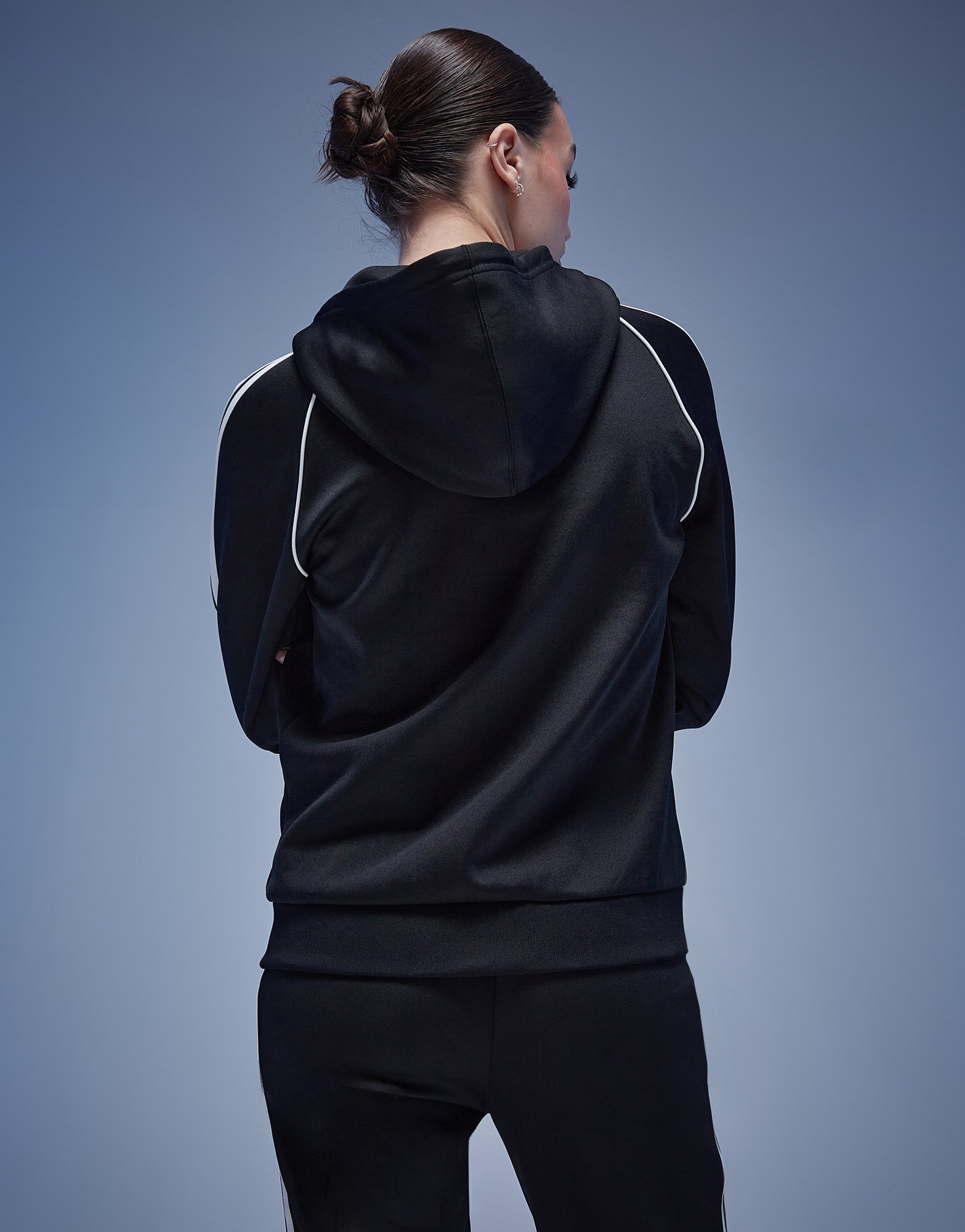 adidas Originals Sweat à Capuche Zippé 3 bandes Femme