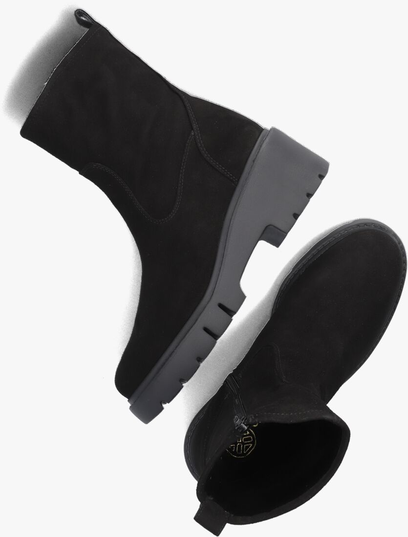 UNISA zwarte unisa enkelboots jofo