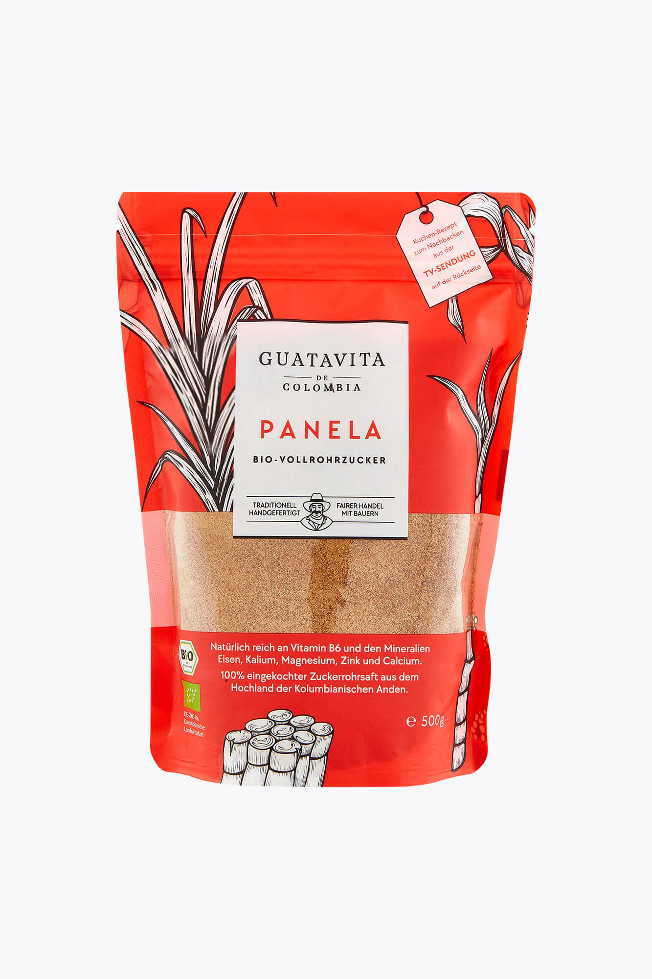 GUATAVITA de COLOMBIA Panela Bio 500g