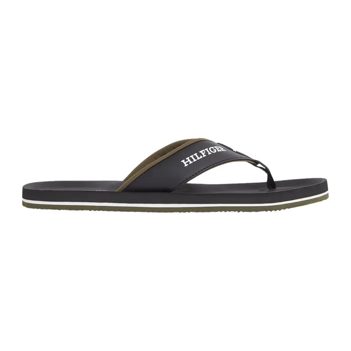 Tommy Hilfiger Padded Comfort Logo Strap Teenslippers Heren