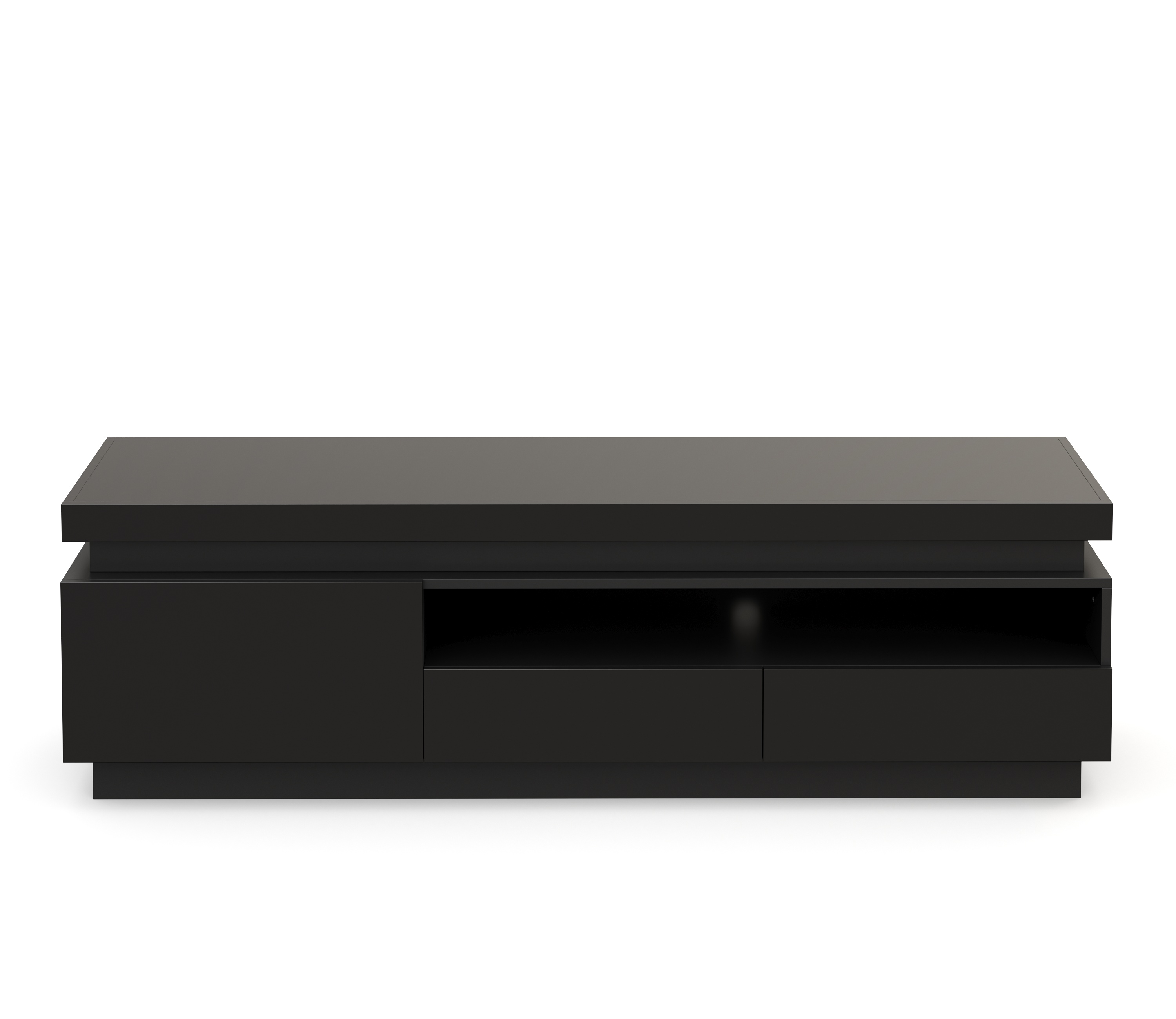 TV Möbel LED CELIO schwarz