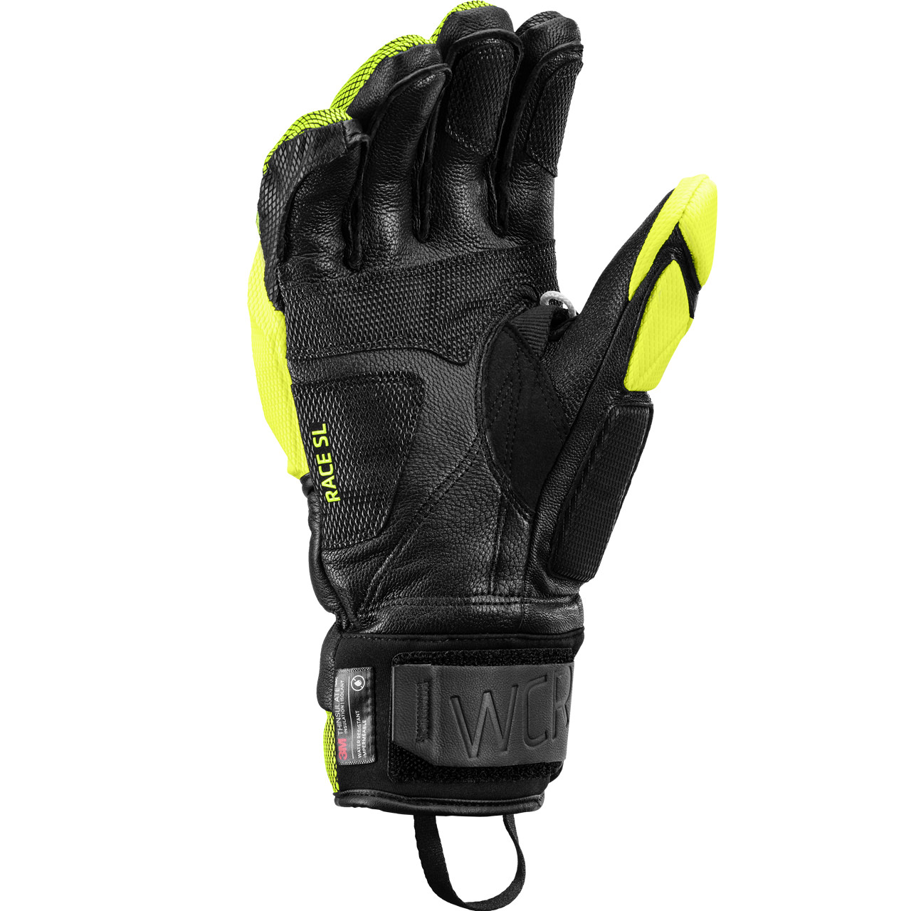 Leki Herren Handschuh WCR VENOM SL 3D black-/ice lemon | Leki | L | Brands | XSPO-Fashion