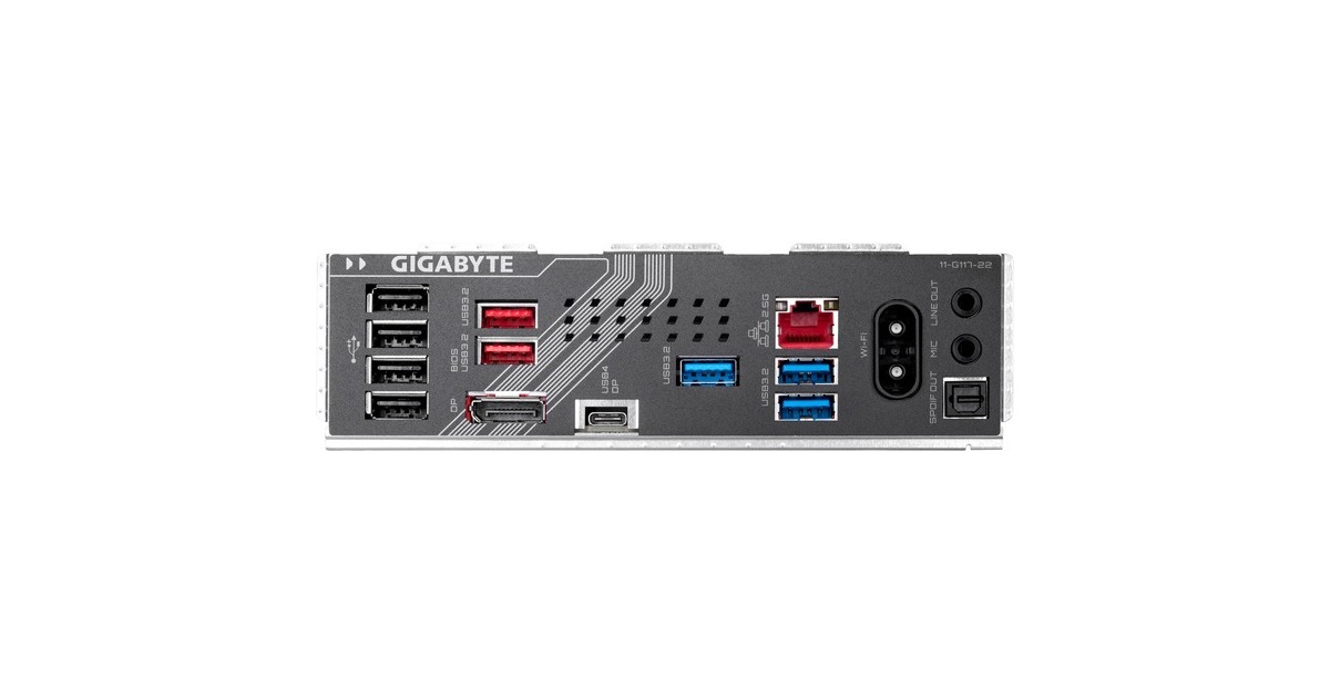 GIGABYTEZ890 GAMING X WIFI7 socket 1851 moederbord  (RAID, 2.5Gb-LAN, Wi-Fi 7, BT, Sound, ATX)